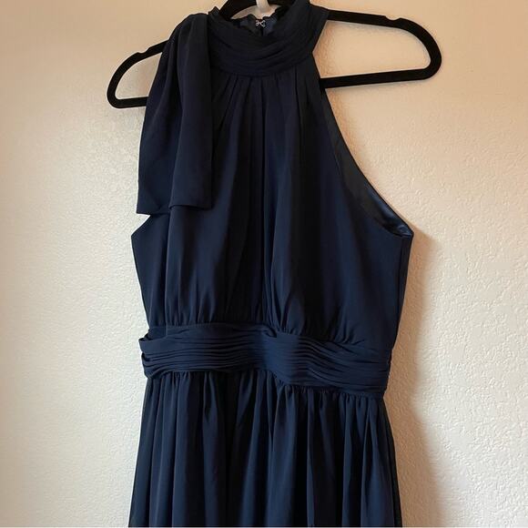 Ieena Mac Duggal High Neck Chiffon Gown #55035 - Picture 6 of 7